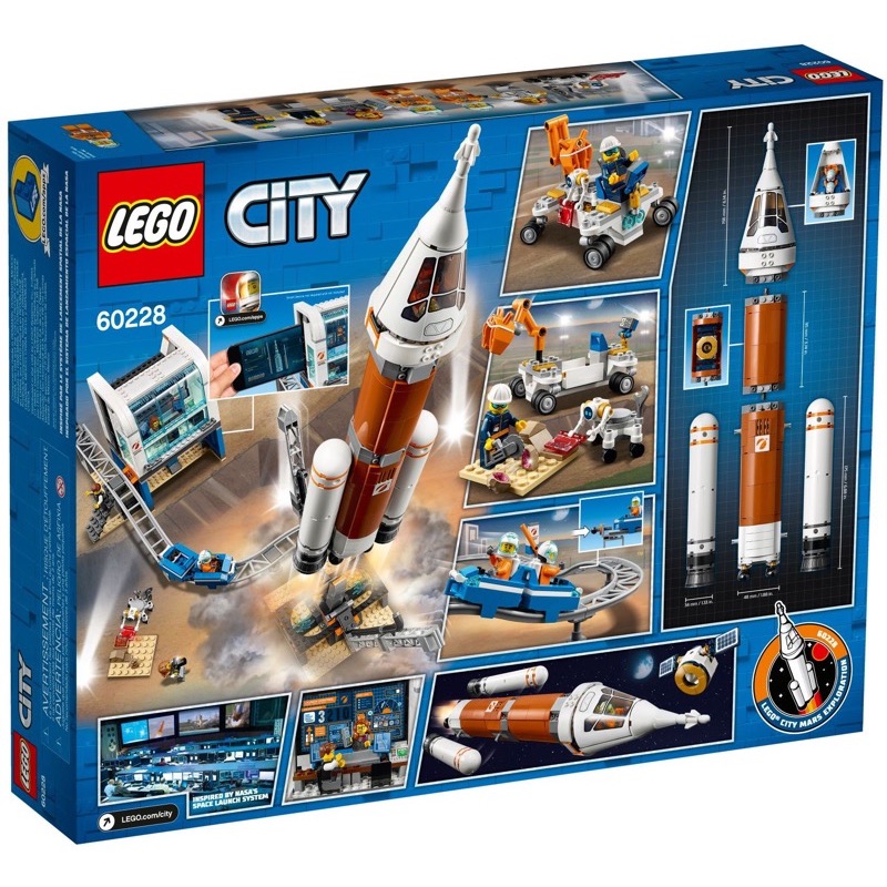 LEGO City 60228 Deep Space Rocket and Launch Control