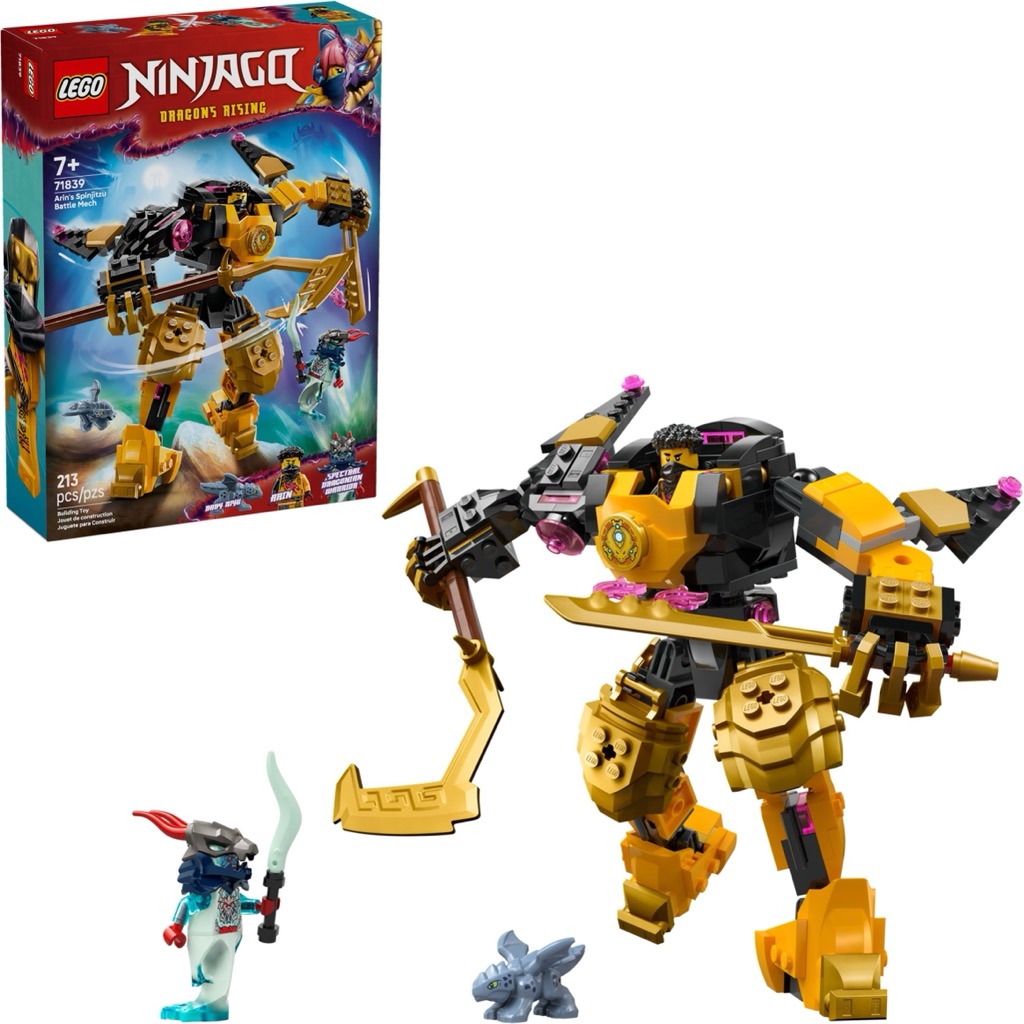 เลโก้ LEGO Ninjago 71839 Arin's Spinjitzu Battle Mech