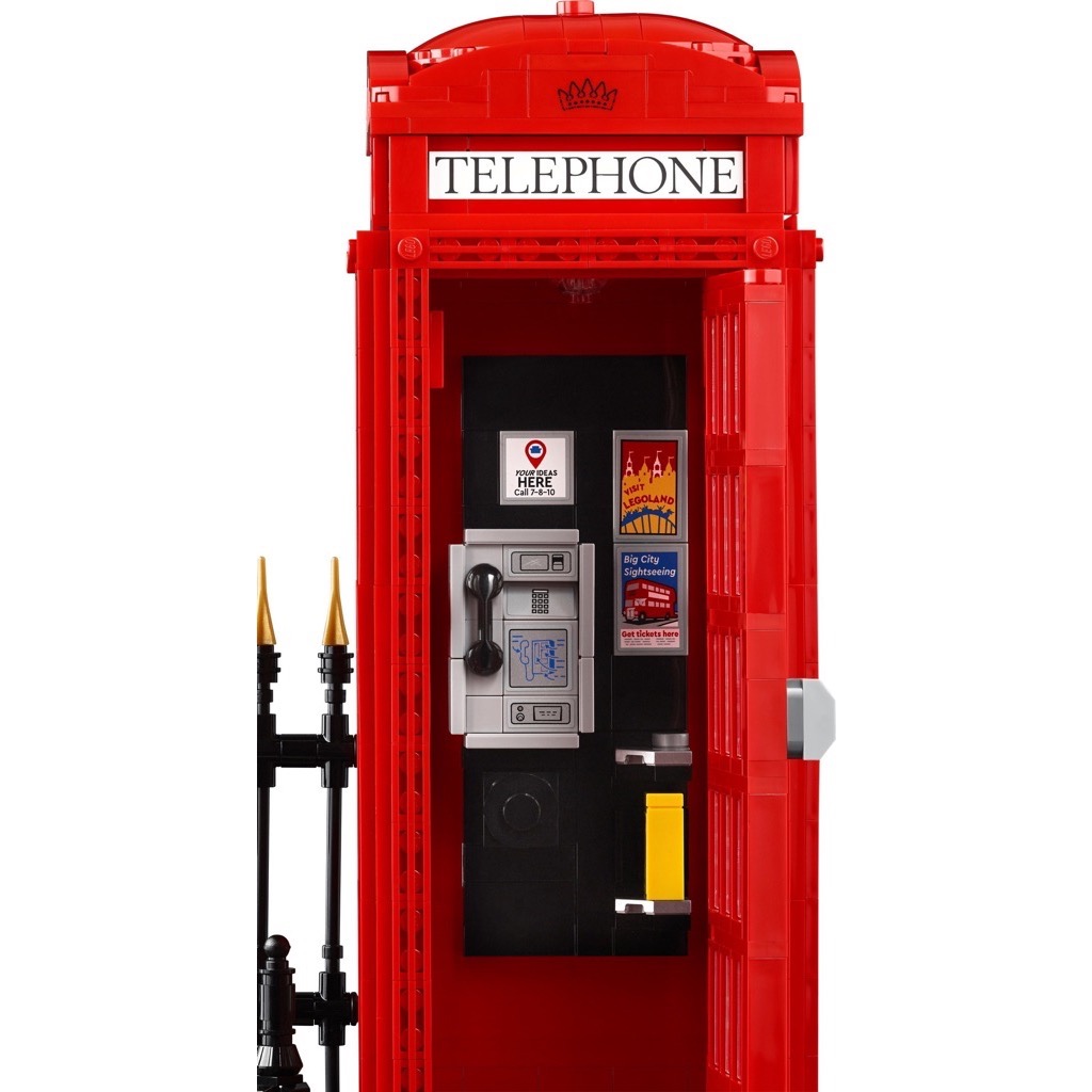 เลโก้ LEGO Exclusives 21347 Red London Telephone Box