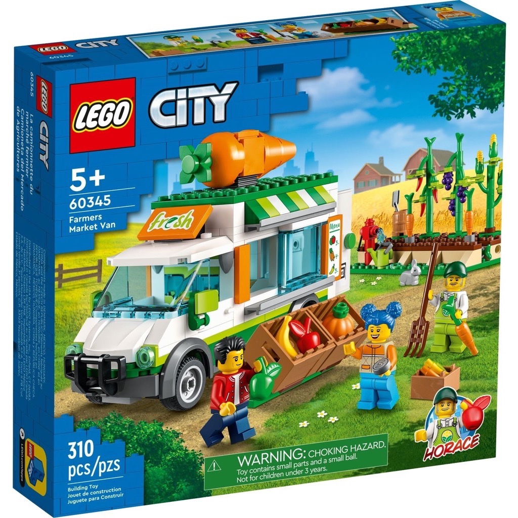 เลโก้ LEGO City 60345 Farmers Market Van