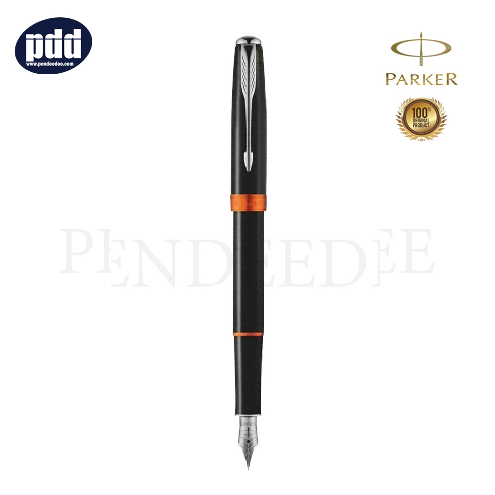 PARKER Sonnet X Black Red 18K Fountain Pen ปากกาหมึกซึม ป๊ากเกอร์ ซอนเนต สีเอกซ์ สีดำแดง 18 เค