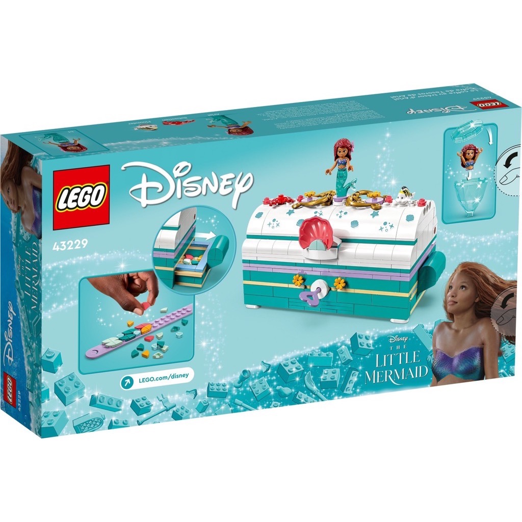 เลโก้ LEGO Disney 43229 Ariel's Treasure Chest