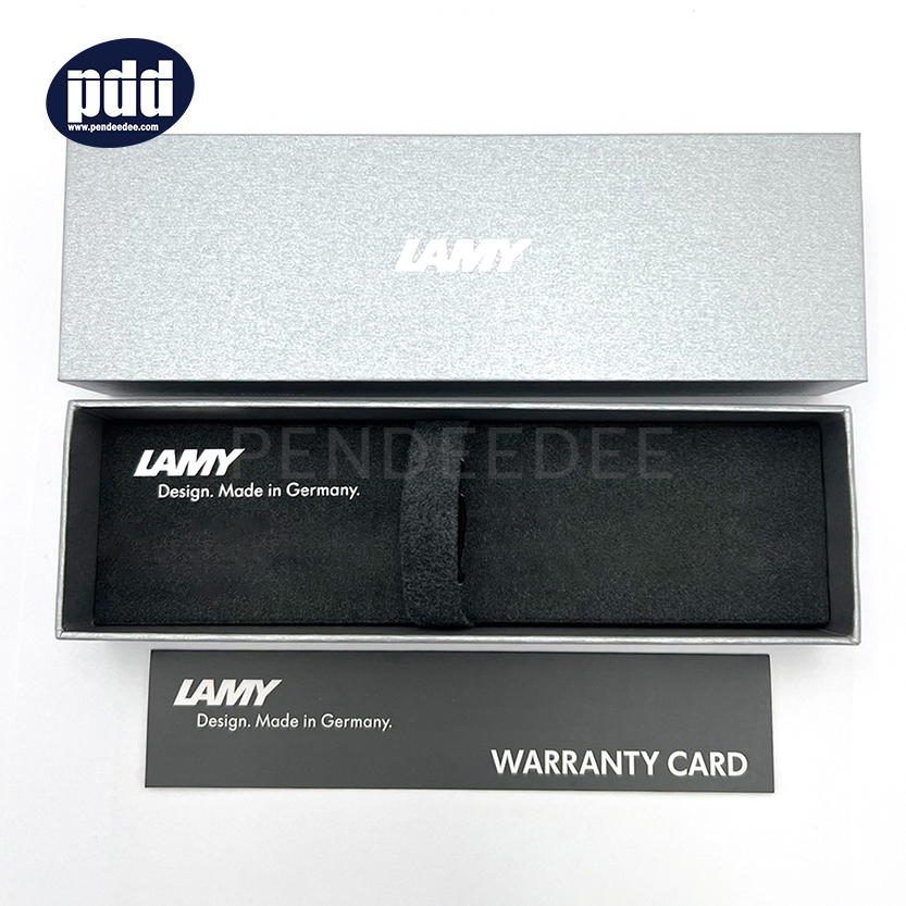 ดินสอกดสลักชื่อ LAMY ดินสอกด ลามี่ ออสตาร์ สีเทา LAMY Al-star Graphite Mechanical Pencil