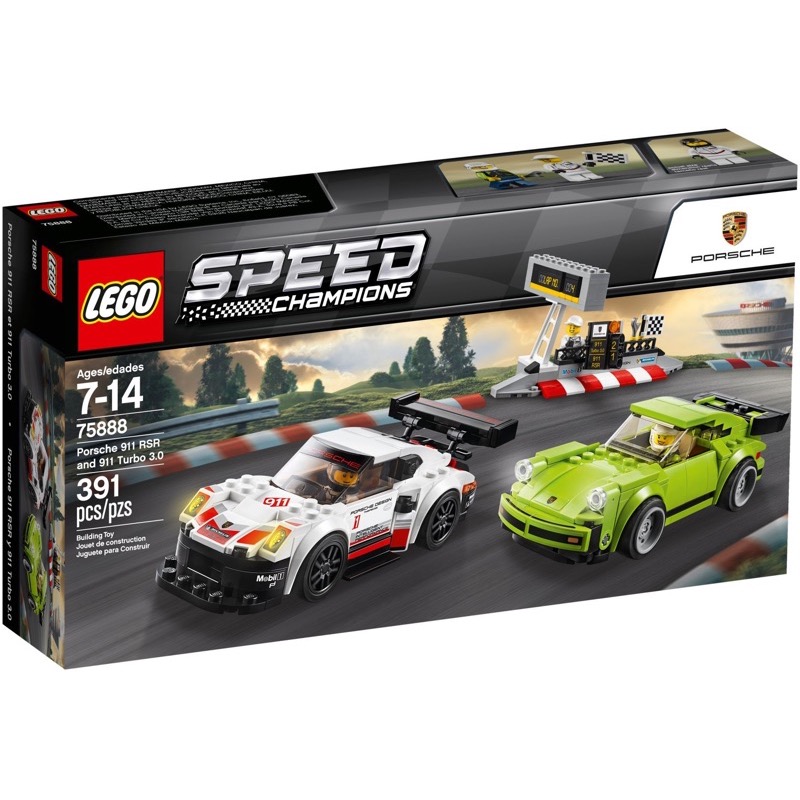 LEGO Speed Champions 75888 เลโก้ Porsche 911 RSR and 911 Turbo 3.0