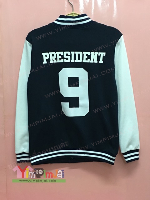 เสื้อทีม เสื้อกิจกรรม เสื้อแผนก แจ็คเก็ตเบสบอลสกรีนตำแหน่งและชื่อ