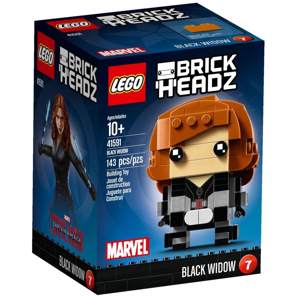 LEGO BrickHeadz 41591 Black Widow
