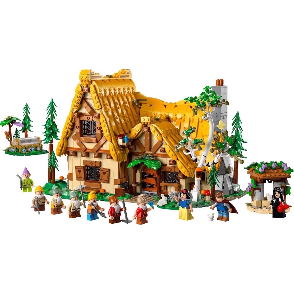 เลโก้ LEGO Exclusives Disney 43242 Snow White and the Seven Dwarfs' Cottage