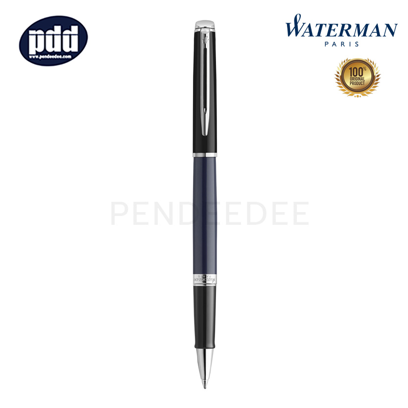 WATERMAN ปากกาโรลเลอร์บอล วอเตอร์แมน ฮีเมีสเฟียร์ WATERMAN Hémisphère Black-Blue Rollerball pen