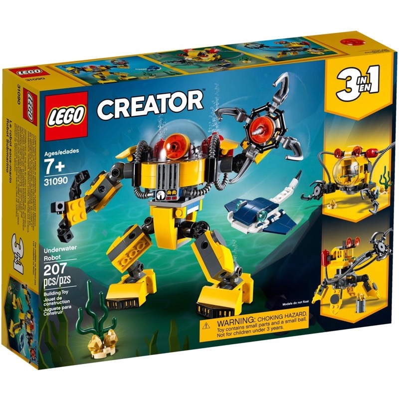 LEGO Creator 31090 Underwater Robot