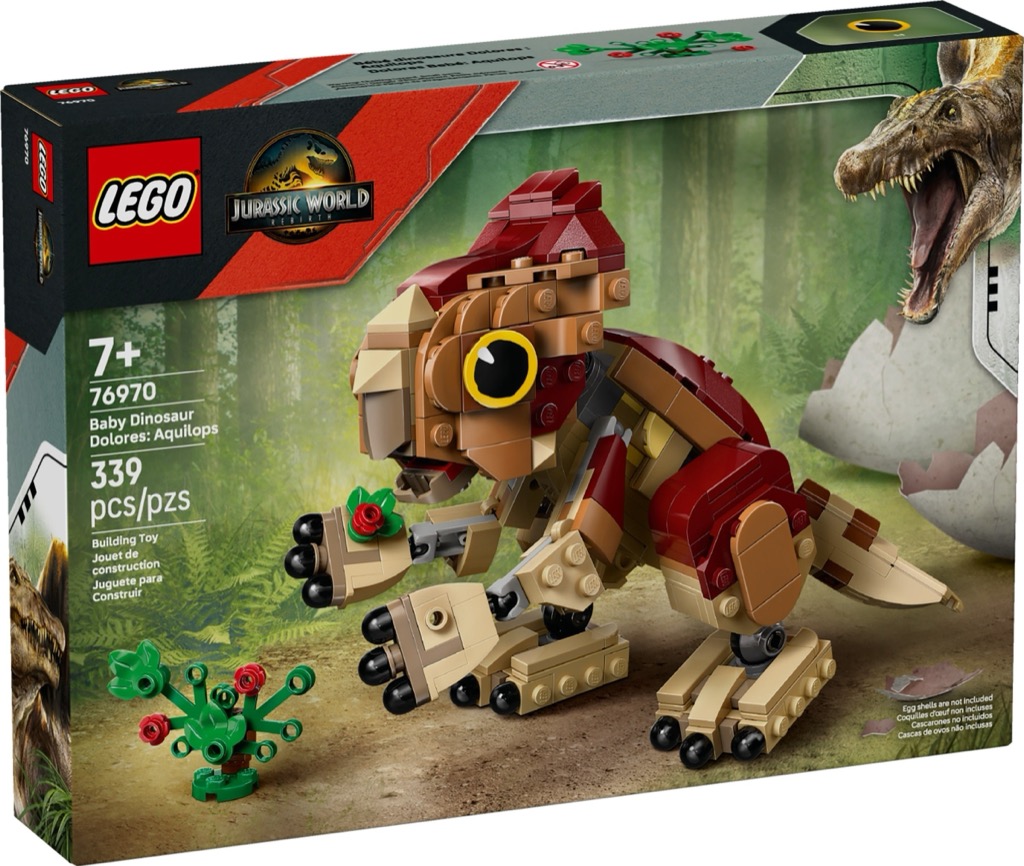 เลโก้ LEGO Jurassic World 76970 Baby Dinosaur Dolores: Aquilops