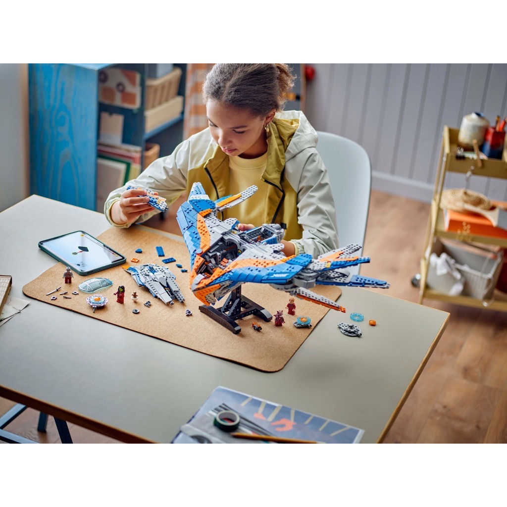 เลโก้ LEGO Super Heroes 76286 The Milano Spaceship (มีกล่องน้ำตาลตรงรุ่น)