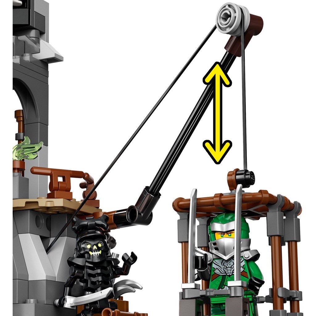 เลโก้ LEGO Ninjago 71722 Skull Sorcerer's Dungeons