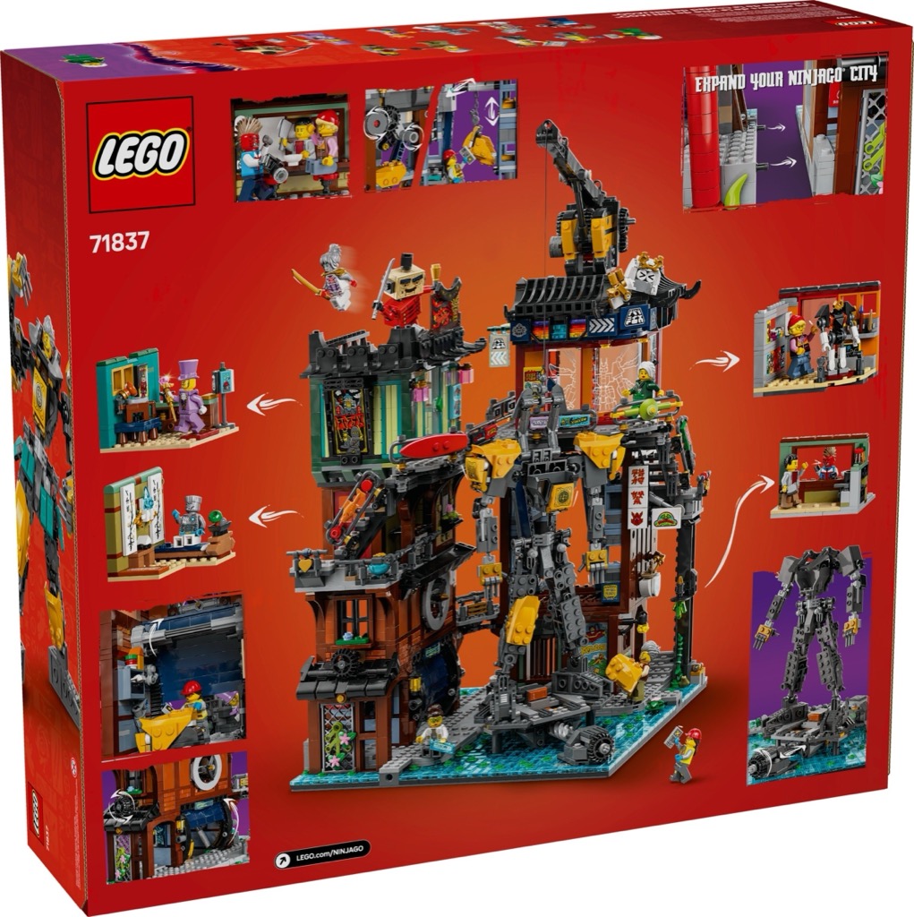 เลโก้ LEGO Exclusives Ninjago 71837 NINJAGO City Workshops