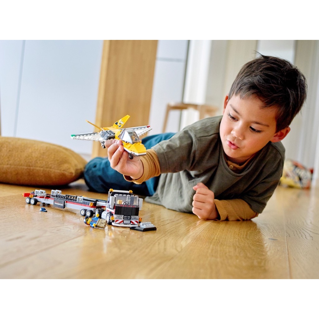 เลโก้ LEGO City 60289 AIRSHOW JET TRANSPORTER