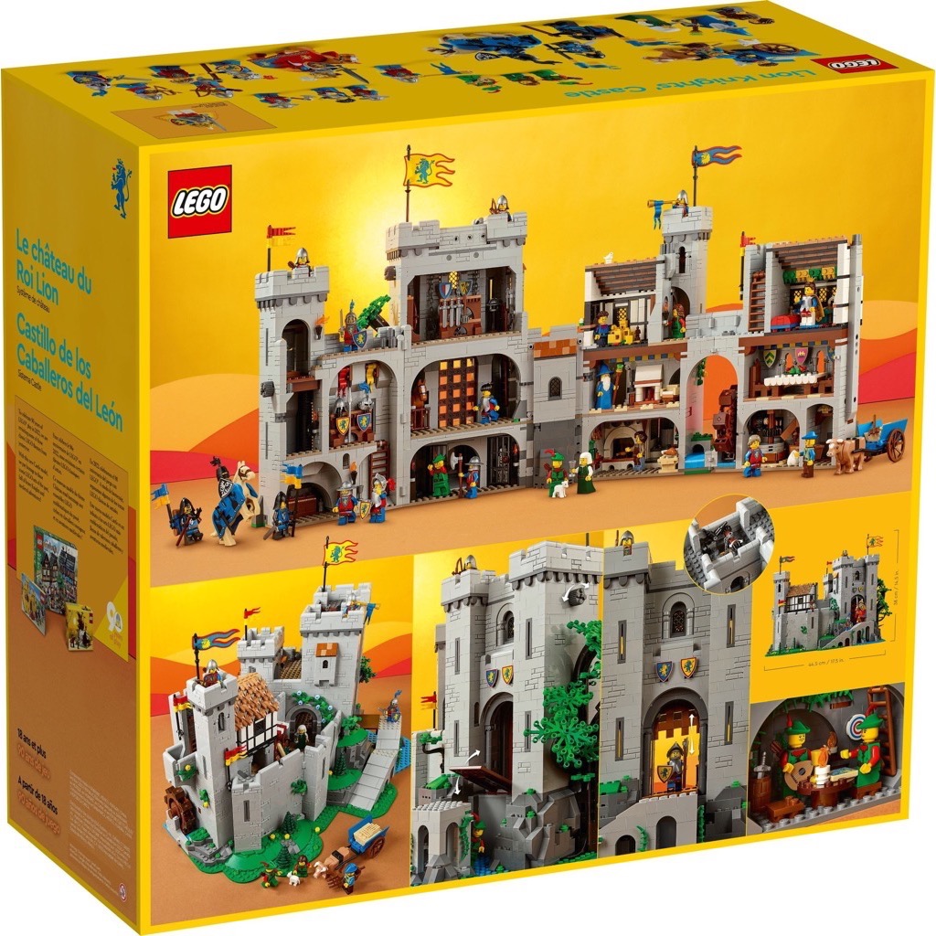 เลโก้ LEGO Exclusives 10305 Lion Knights' Castle (มีกล่องกระดาษตรงรุ่น)