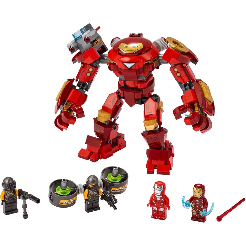 เลโก้ LEGO Super Heroes 76164 Iron Man Hulkbuster versus A.I.M. Agent