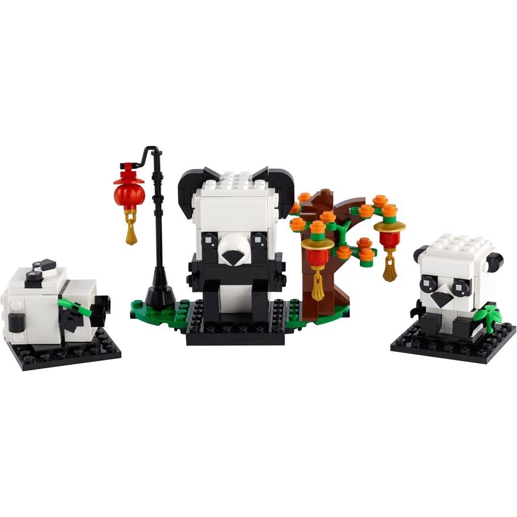 เลโก้ LEGO BrickHeadz 40466 Chinese New Year Pandas