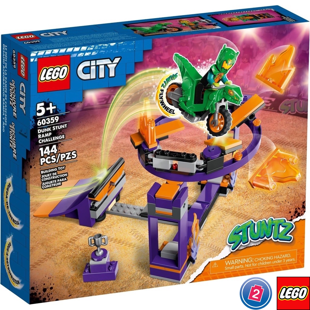 เลโก้ LEGO City 60359 Dunk Stunt Ramp Challenge