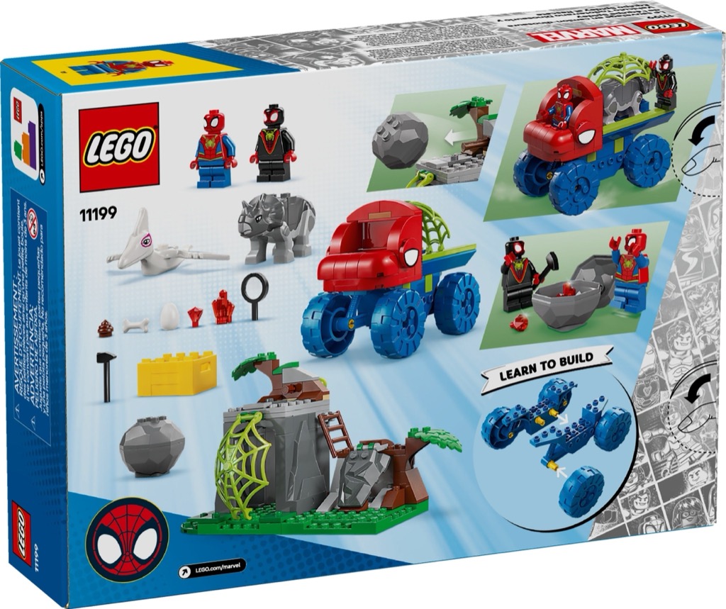 เลโก้ LEGO Super Heroes 11199 Team Spidey Dino Crawler Rescue