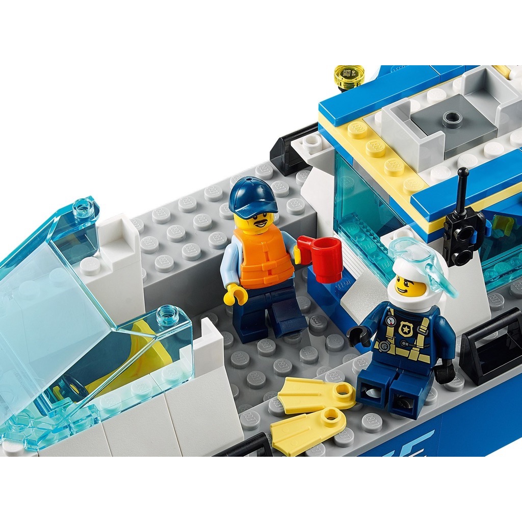 เลโก้ LEGO City 60277 POLICE PATROL BOAT