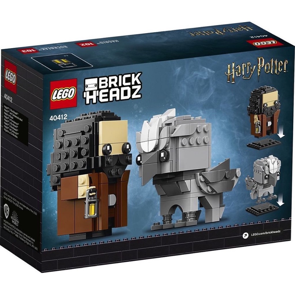 เลโก้ LEGO BrickHeadz 40412 Hagrid & Buckbeak