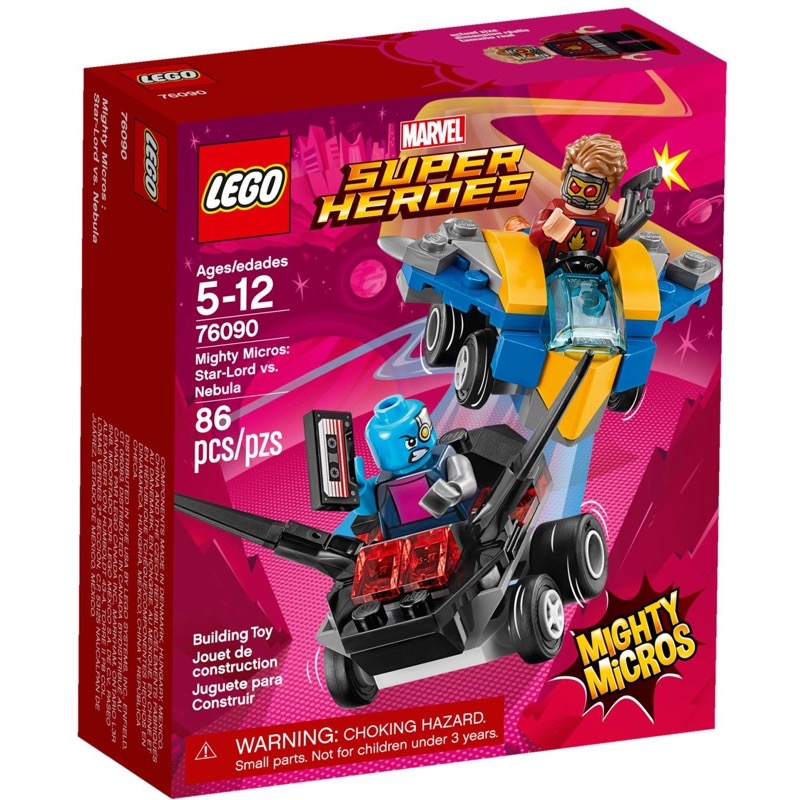 LEGO Super Heroes 76090 เลโก้ Mighty Micros: Star-Lord vs. Nebula