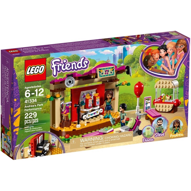 LEGO Friends 41334 เลโก้ Andrea's Park Performance