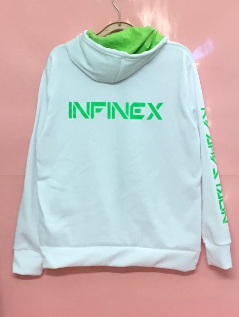 เสื้อฮู้ดขาวเขียว ฮู้ดเกมเมอร์