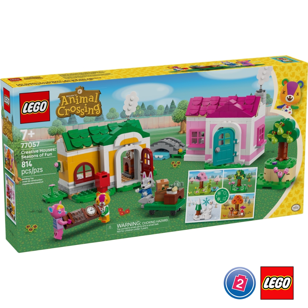 เลโก้ LEGO Animal Crossing 77057 Creative Houses: Seasons of Fun