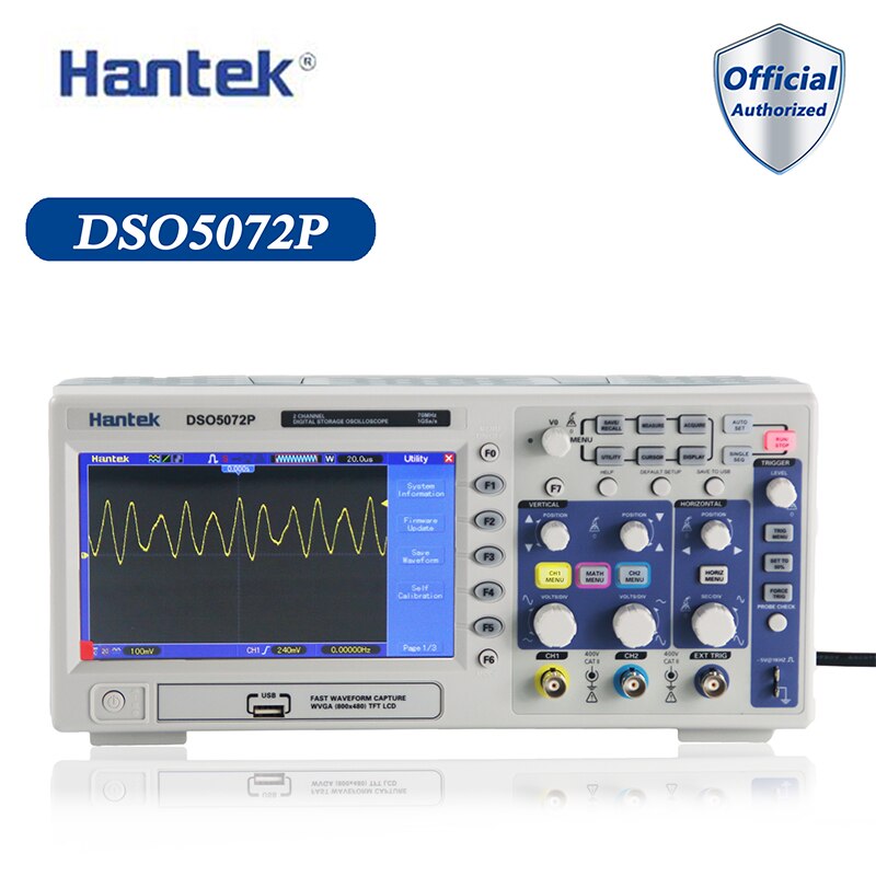 Hantek DSO5072p 70Mhz Digital Ossilloscope