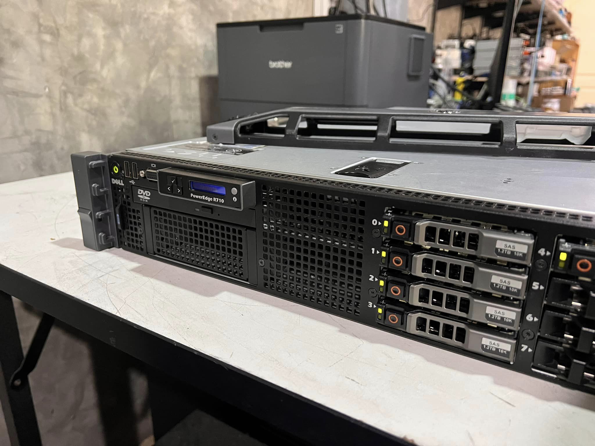 server dell R710 2cpu ram 32 เซิฟเวอร์มือสองพร้อมใช้งาน