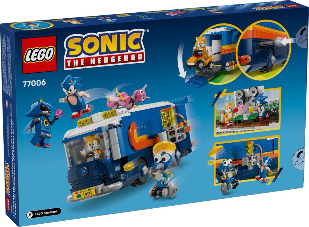 เลโก้ LEGO Sonic 77006 the Hedgehog™ Team Sonic Command Truck