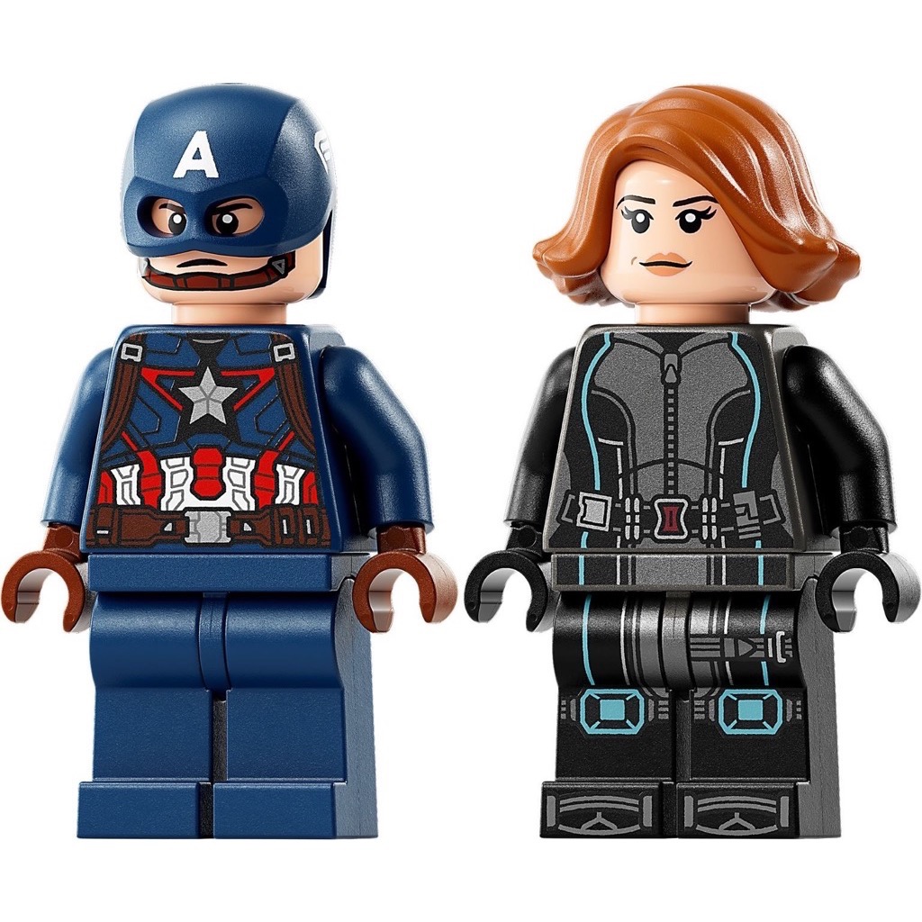 เลโก้ LEGO Super Heroes 76260 Black Widow & Captain America Motorcycles