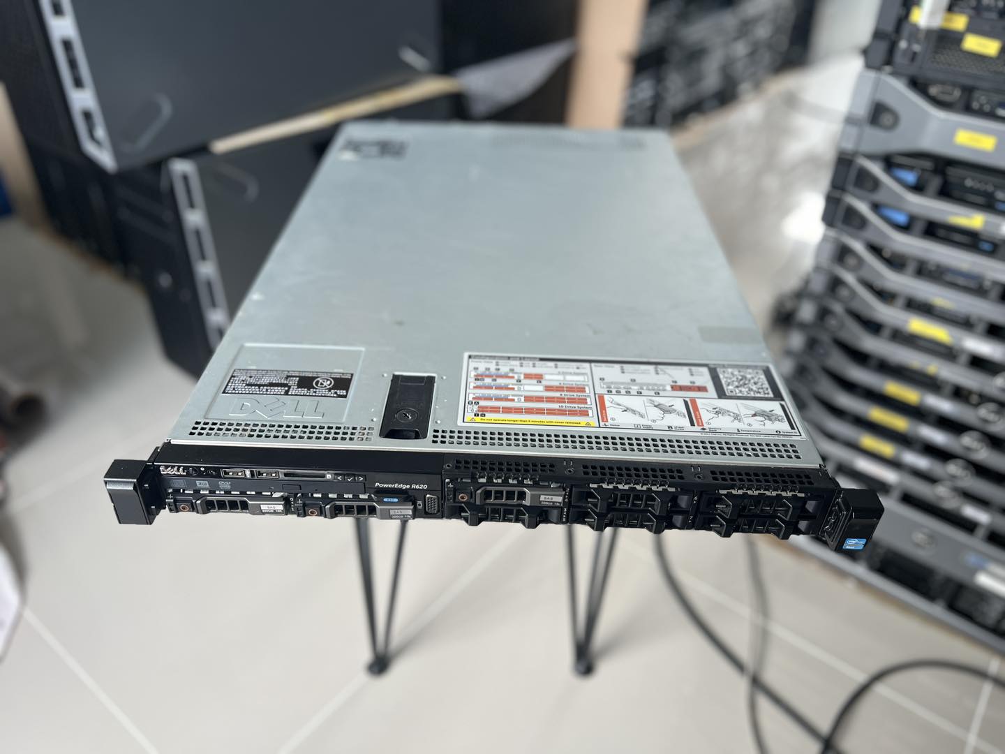 dell r620 2cpu 32gb 20cores server มือสองพร้อมใช้งาน