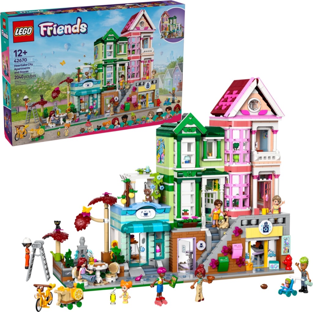 เลโก้ LEGO Friends 42670 Heartlake City Apartments and Stores