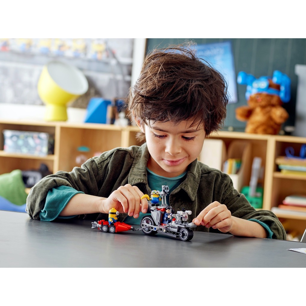 เลโก้ LEGO Minions 75549 Unstoppable Bike Chase