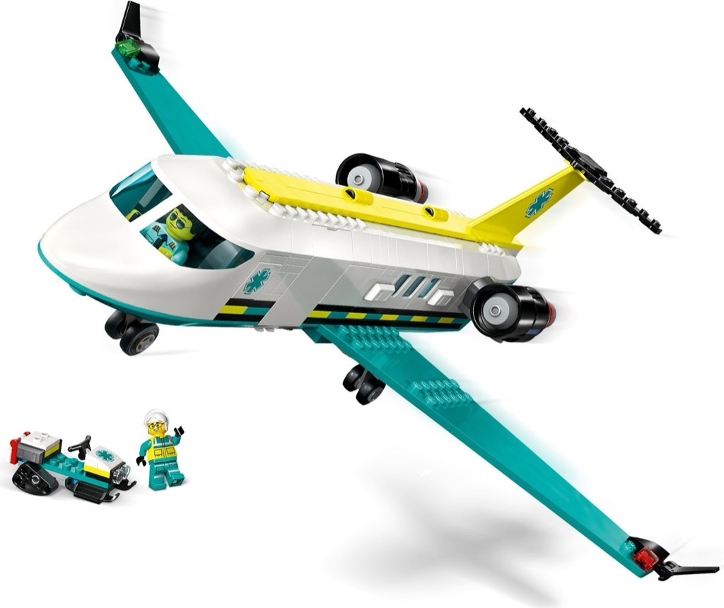 เลโก้ LEGO City 60465 Emergency Air Ambulance Plane
