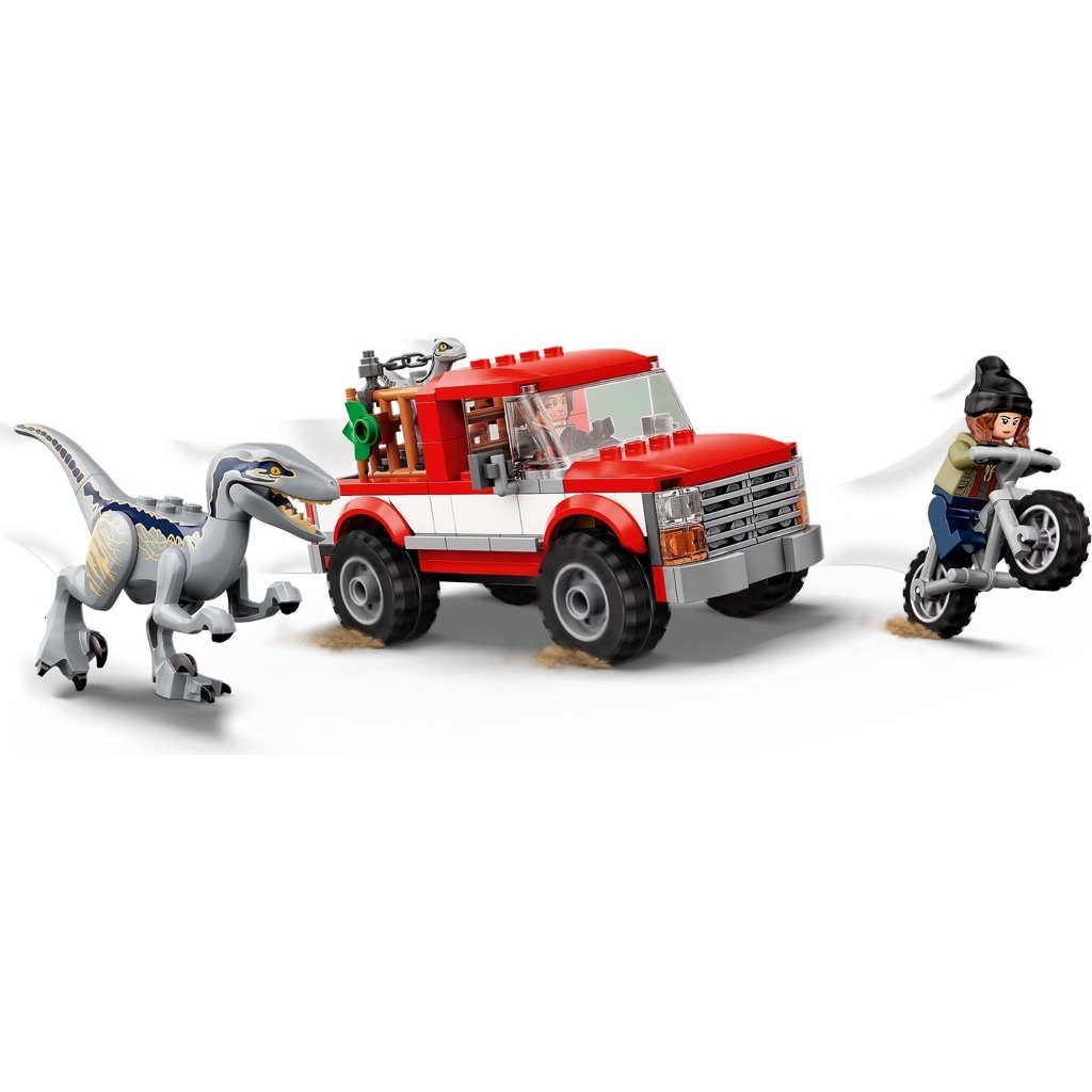 เลโก้ LEGO Jurassic World 76946 Blue & Beta Velociraptor Capture