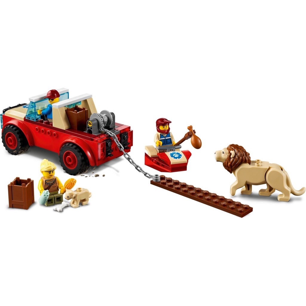 เลโก้ LEGO City 60301 Wildlife Rescue Off-Roader