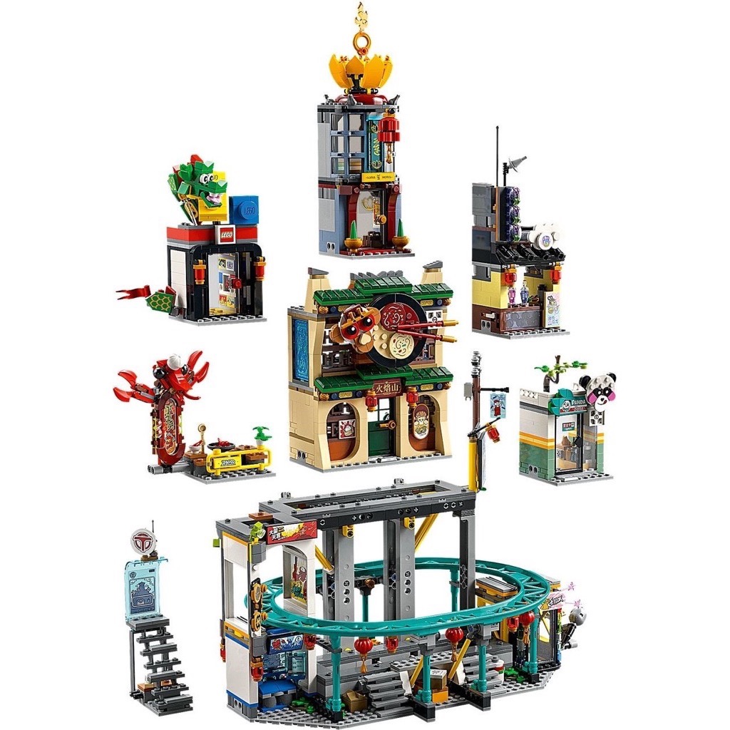 เลโก้ LEGO Exclusives 80036 Monkie Kid - The City of Lanterns