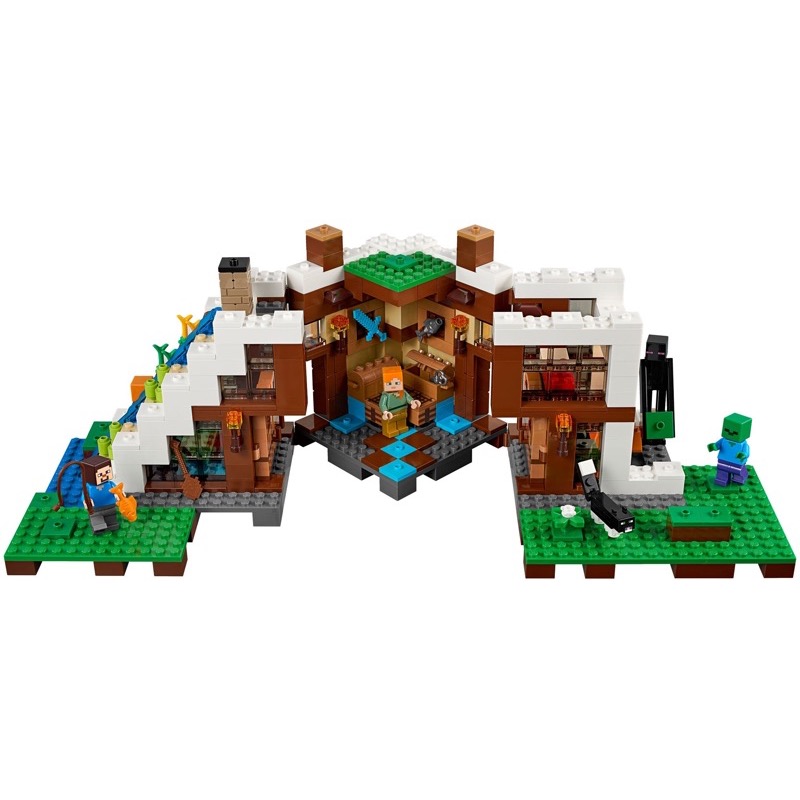 LEGO Minecraft 21134 The Waterfall Base