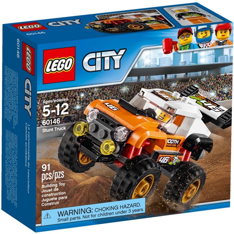 LEGO City 60146 Stunt Truck
