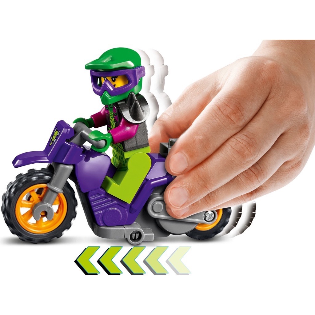 เลโก้ LEGO City 60296 Wheelie Stunt Bike