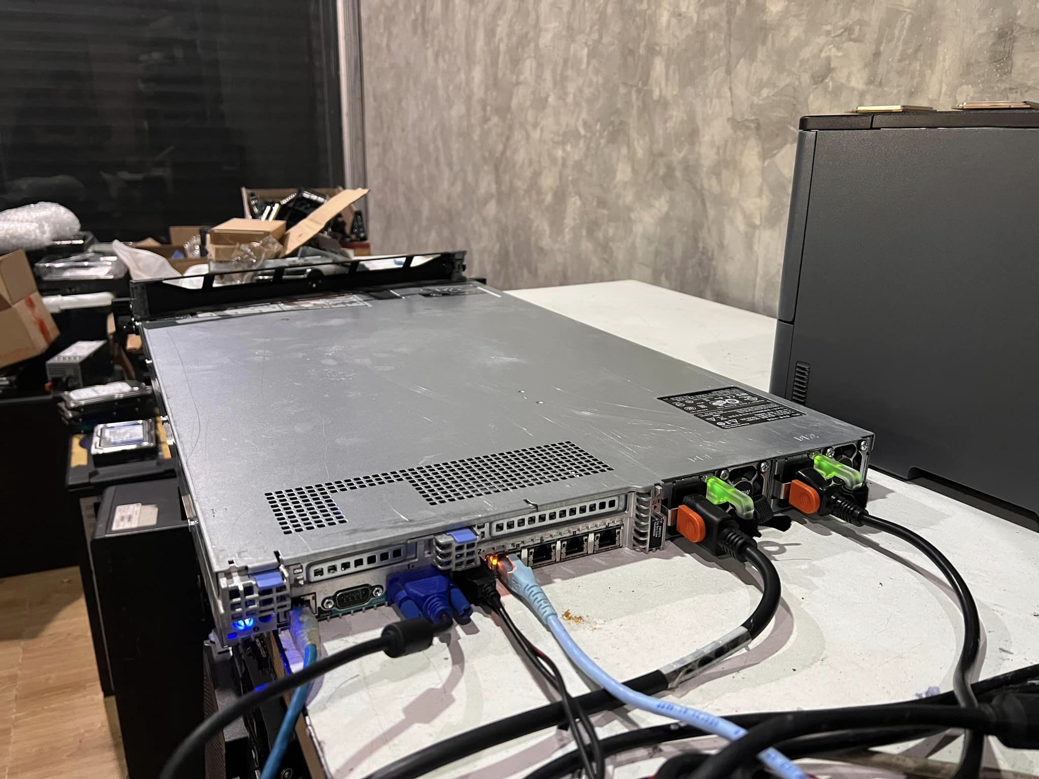 dell r620 2cpu 32gb 20cores เซิฟเวอร์มือสองพร้อมใช้งาน