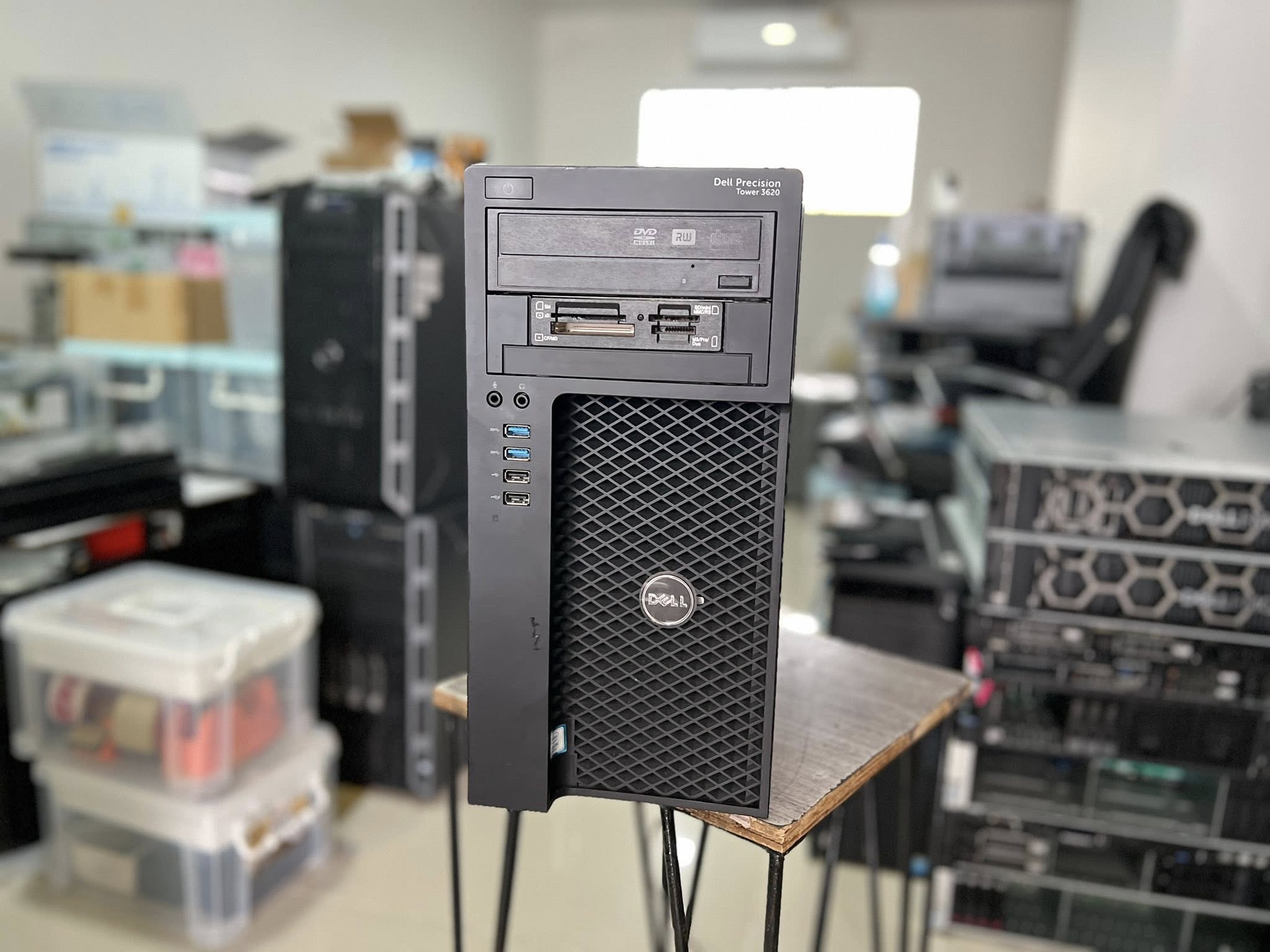 Dell T3620 v6 ddr4 ram 32gb W2100 เวิร์คสเตชั่นเดลมือสองพร้อมใช้งาน