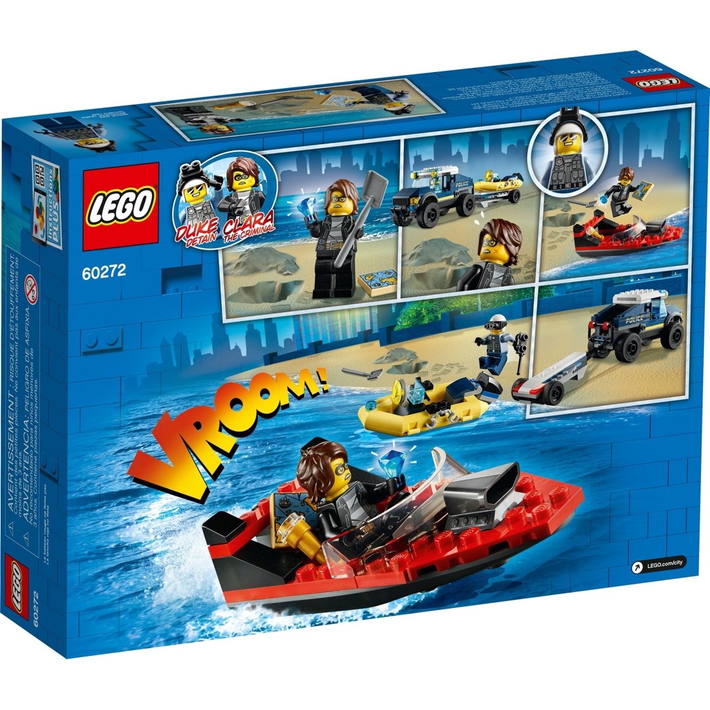 เลโก้ LEGO City 60272 Elite Police Boat Transport