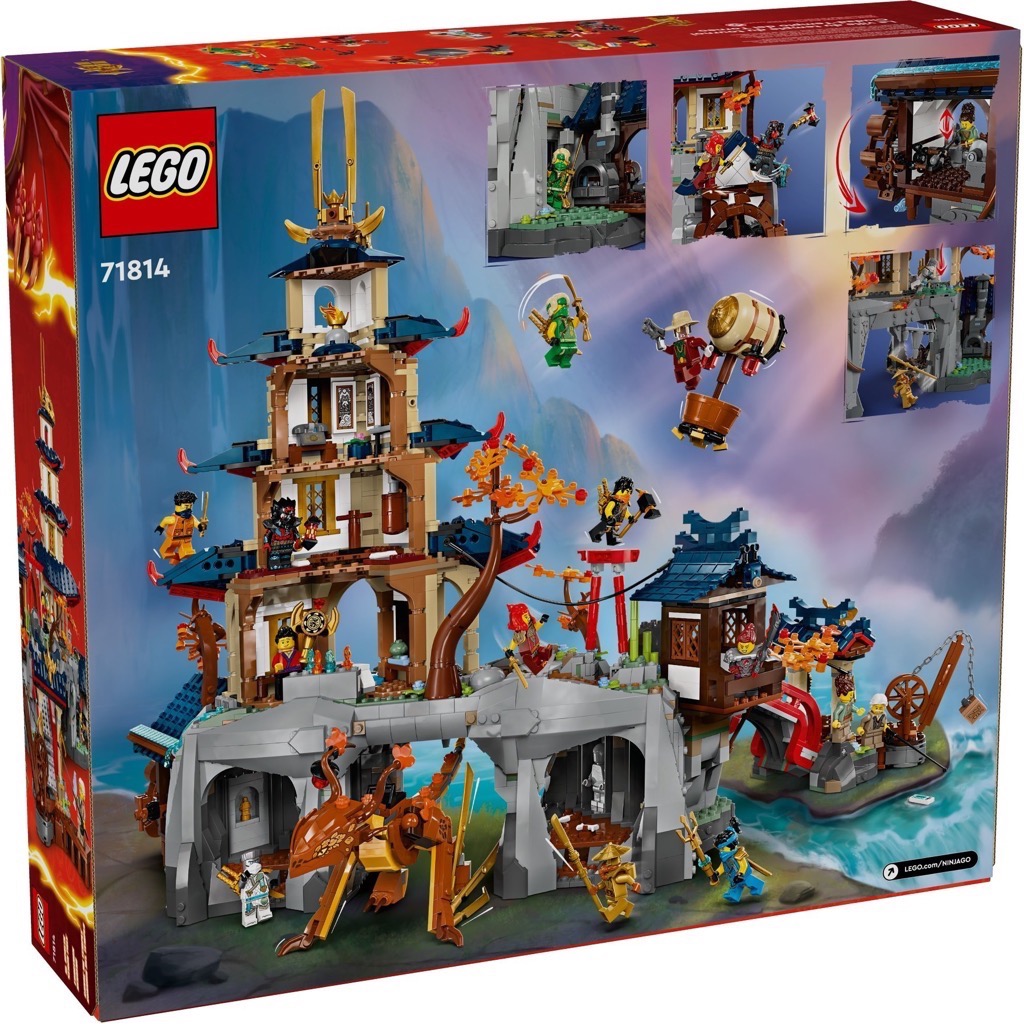 เลโก้ LEGO Exclusives Ninjago 71814 Tournament Temple City