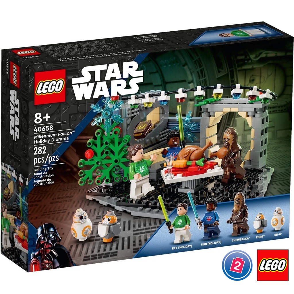 เลโก้ LEGO Exclusives 40658 Star Wars Millennium Falcon Holiday Diorama