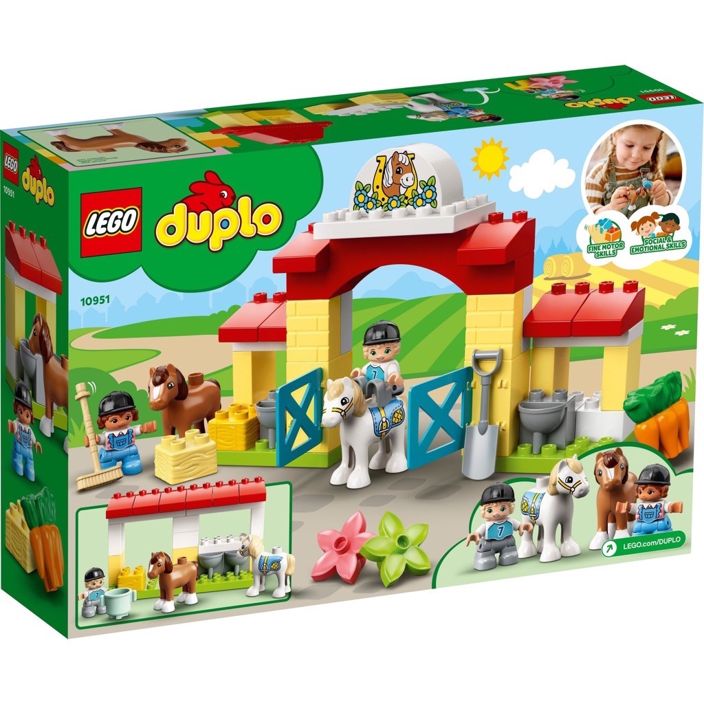 เลโก้ LEGO Duplo 10951 Horse Stable and Pony Care
