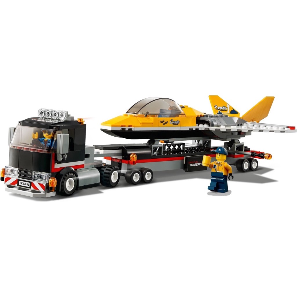 เลโก้ LEGO City 60289 AIRSHOW JET TRANSPORTER